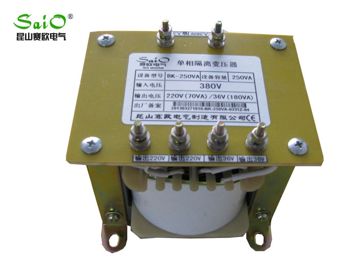 BK single-phase isolation transformer
